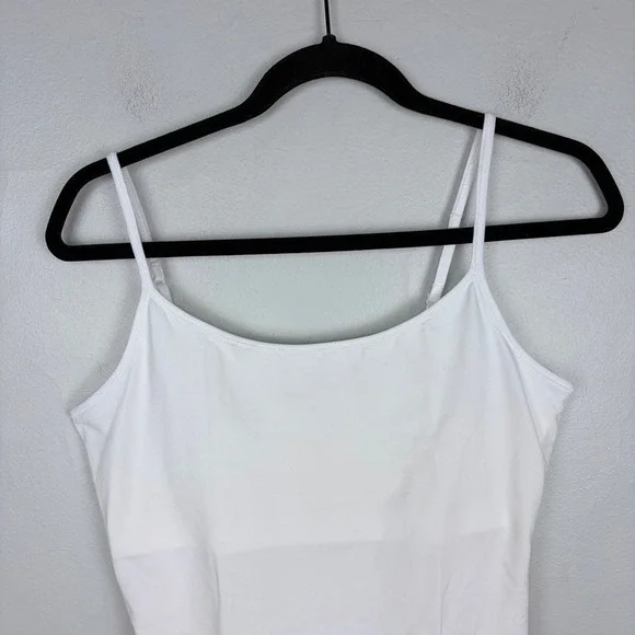 Express Original Best Loved Bra Cami White Adjustable Shelf Built-In Size Medium - Picture 3 of 7